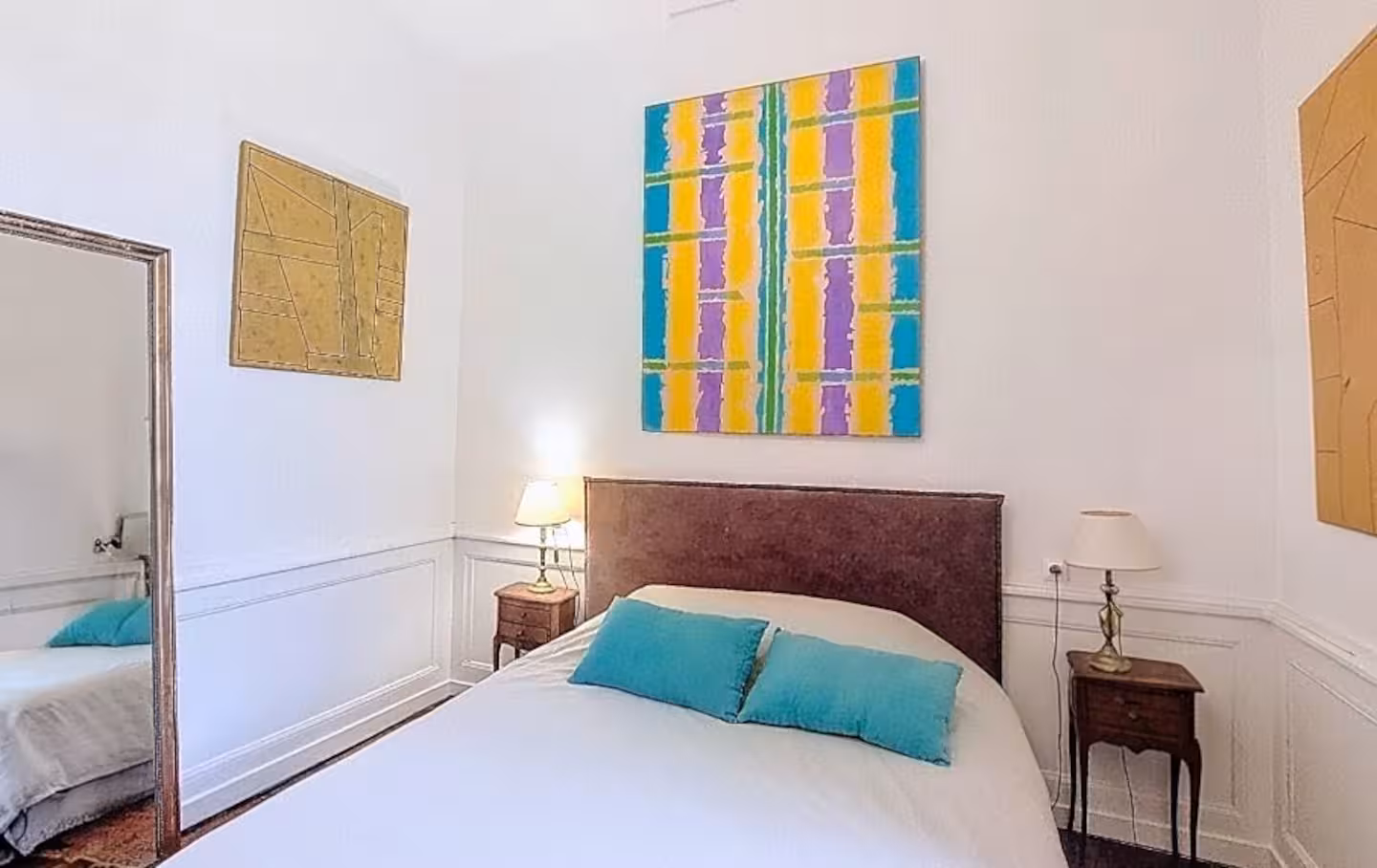 Chambre principale lumineuse